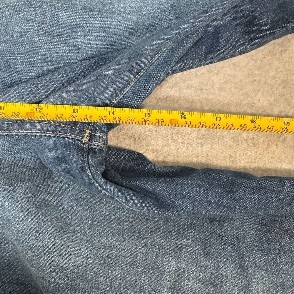Lauren Ralph Lauren Black Label Women's Size 8 Wide Leg High Waist Cropped Jeans